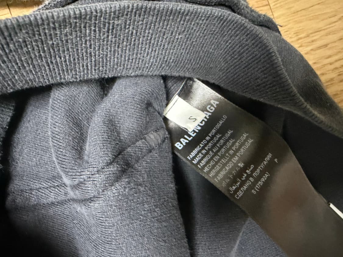 발렌시아가 3B 스포츠 아이콘 인사이드-아웃 후드집업 상품이미지4