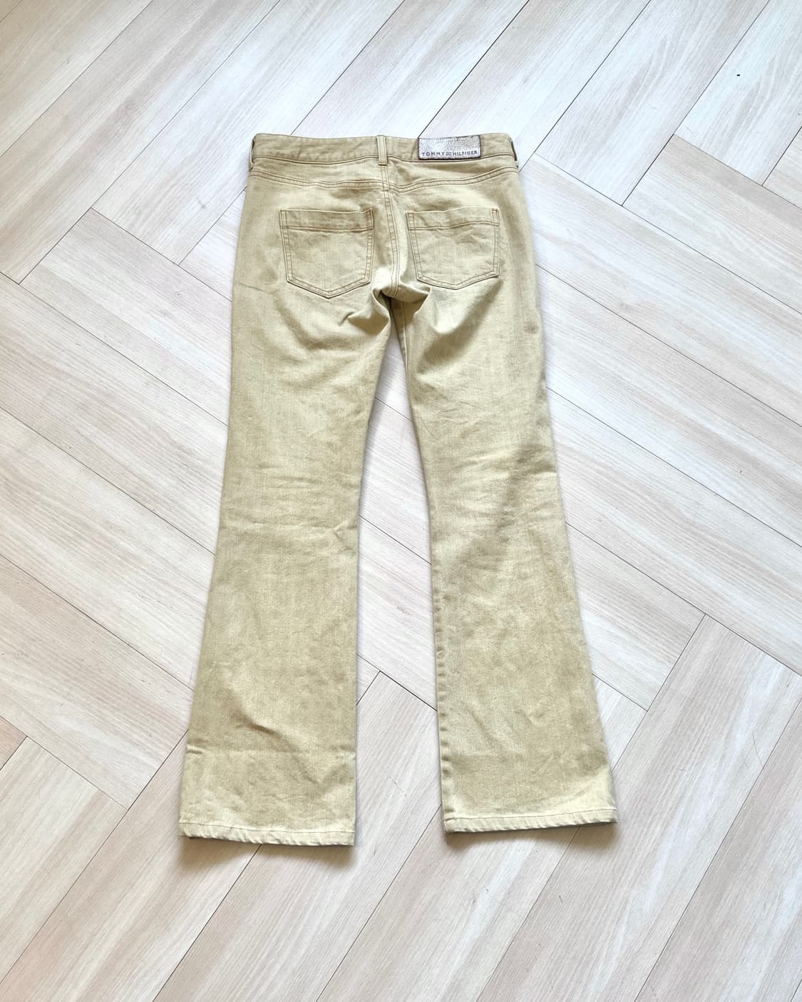 [TOMMY HILFIGER] beige cotton pants 상품이미지6
