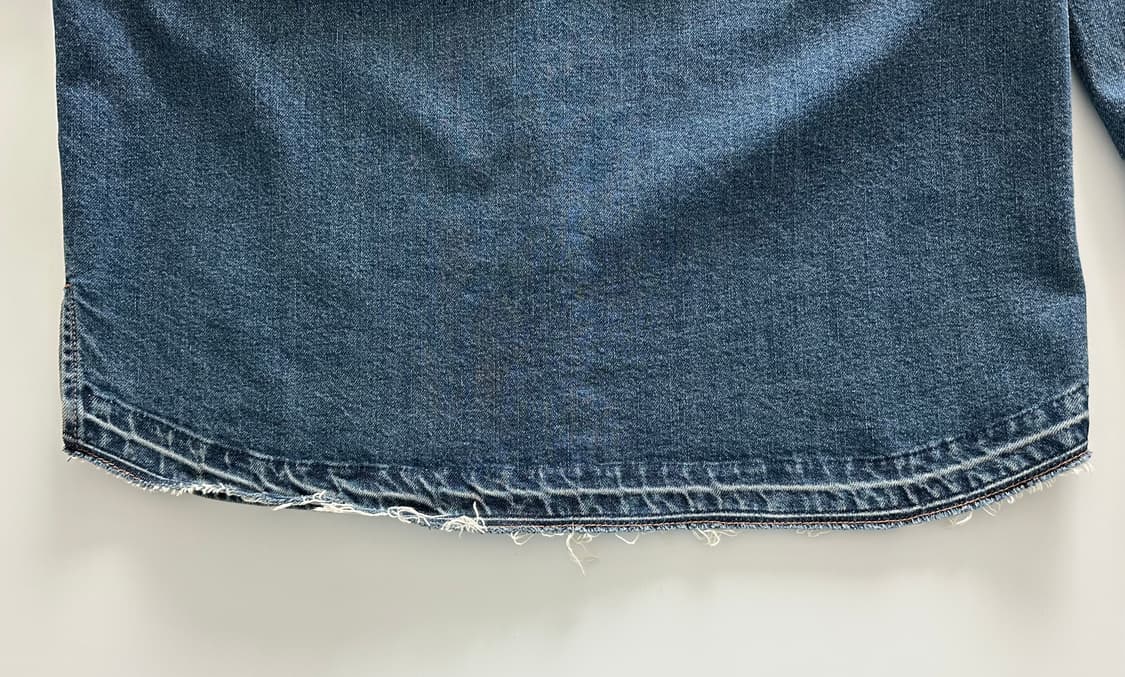 시스템옴므 데님 셔츠 자켓 상품이미지5