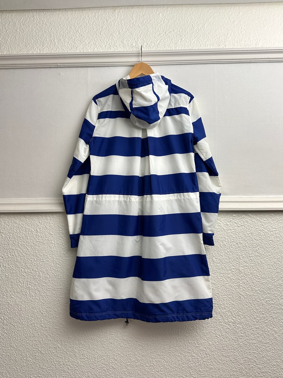 Adidas 블루 스트라이프 롱 후드 집업 상품이미지7