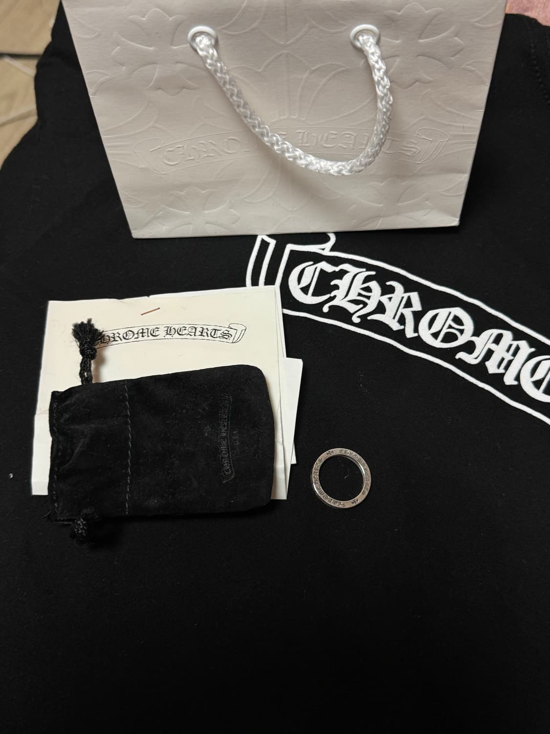 크롬하츠 스페이서 퍽유링 3mm 파리에디션 상품이미지1