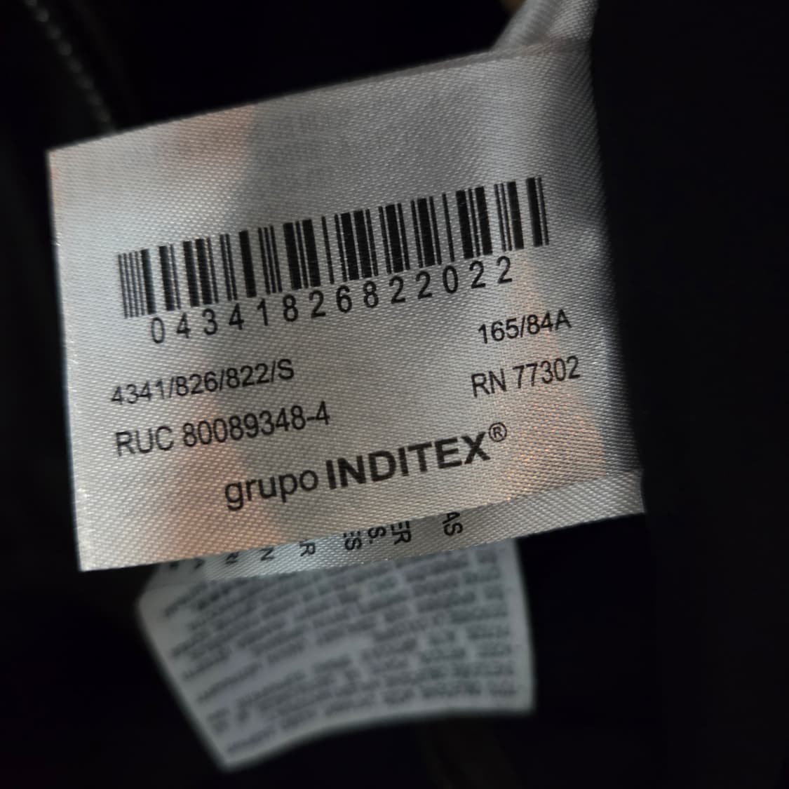 자라 페이크레더 크롭 라이더 워싱자켓 상품이미지10