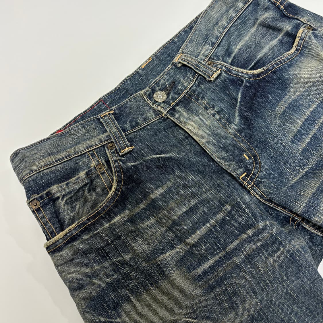 에드윈(EDWIN) 511RV 레벨 빈티지 워싱 데님 상품이미지3