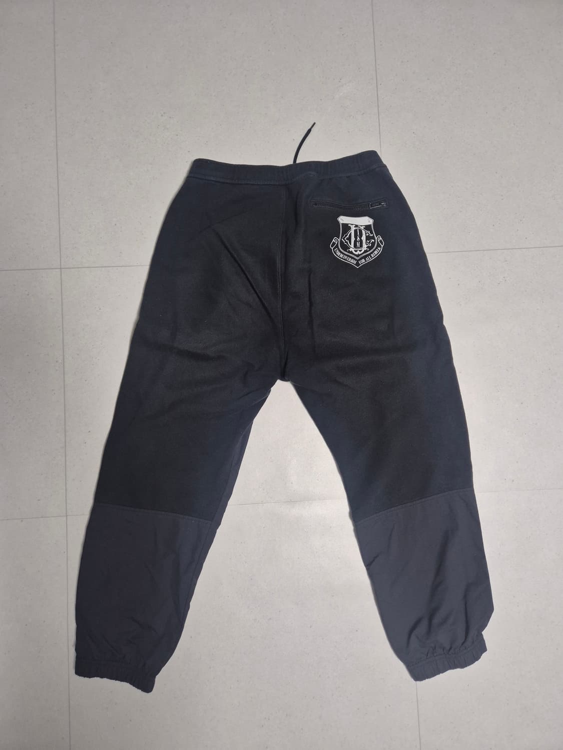 Undercoverism 블랙 나일론 캔버스 조거 팬츠 상품이미지7