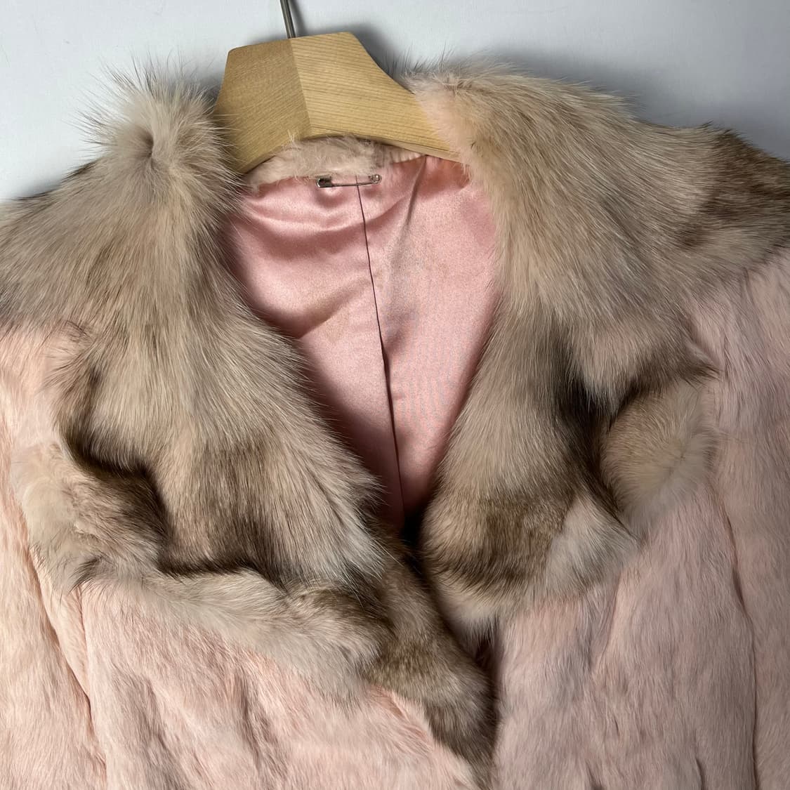 [VTG] 래빗 & 폭스 핑크 퍼자켓 상품이미지2