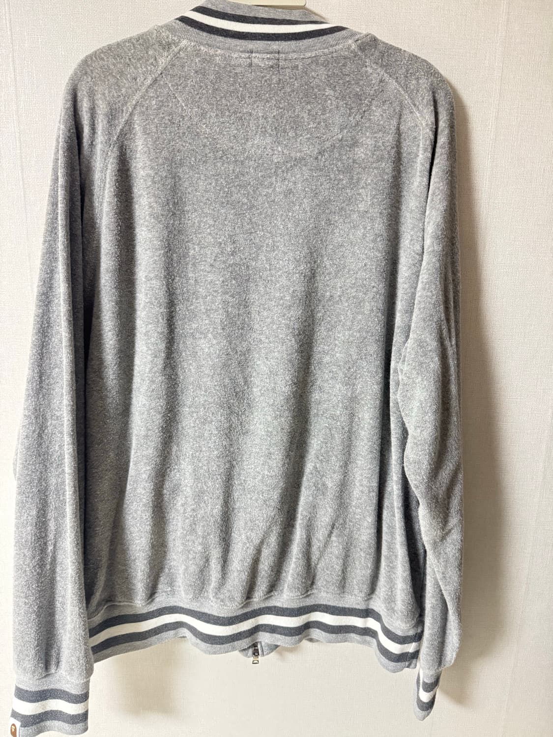 베이프 그레이 베이스볼 테리집업 상품이미지4