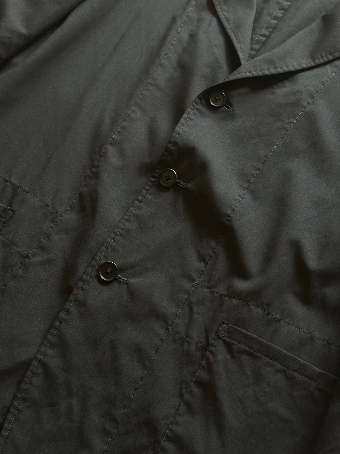 [38,30] 캡틴선샤인 워셔블 트로피컬울 셋업 (탑 네이비) 상품이미지6