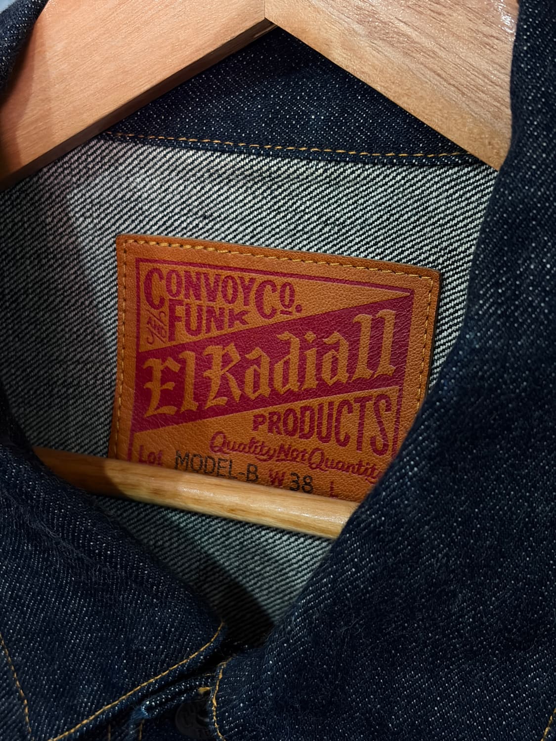 J60 Radiall Type 2 셀비지 데님자켓 38 상품이미지3