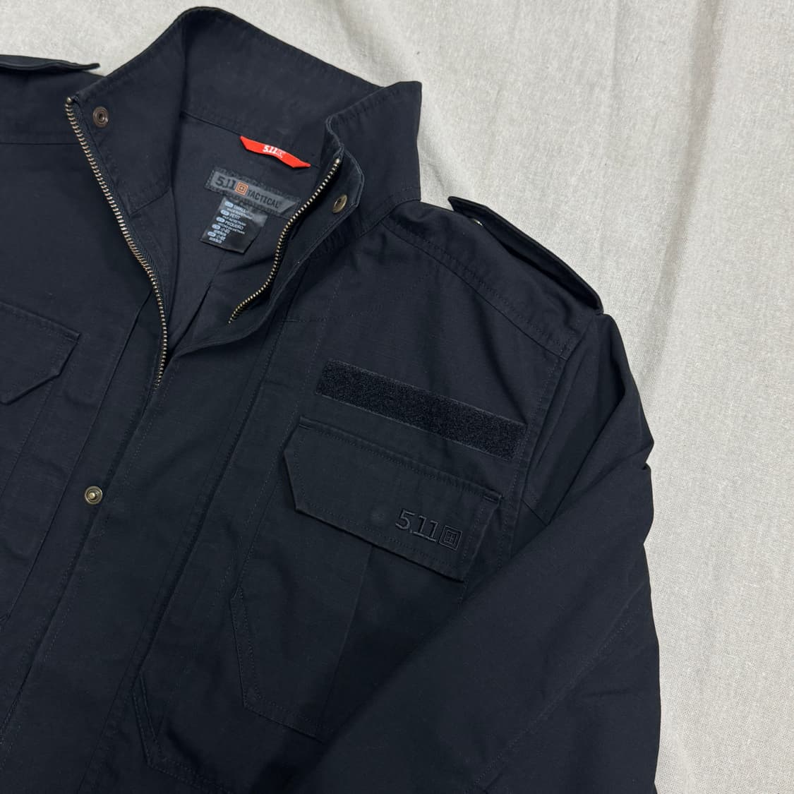 511택티컬 블랙 밀리터리 자켓 S 상품이미지2