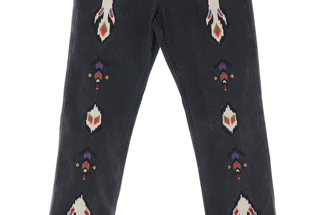 (새상품) 이자벨마랑 그레이 루이스 자수 데님 청바지 W30
 상품이미지4