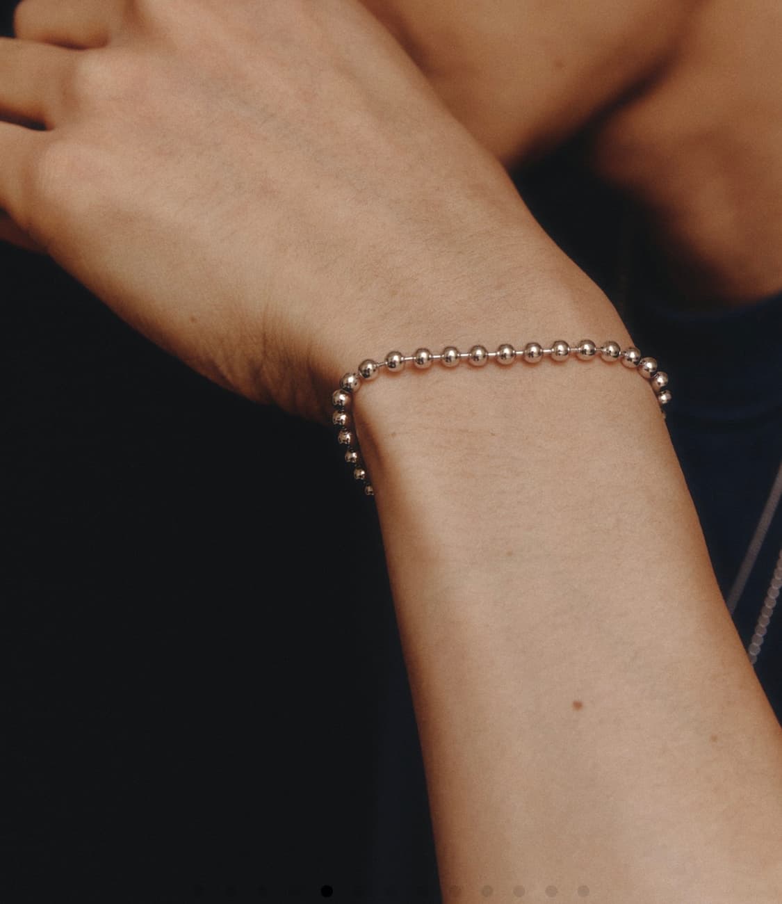 넘버링 볼 체인 팔찌 상품이미지3