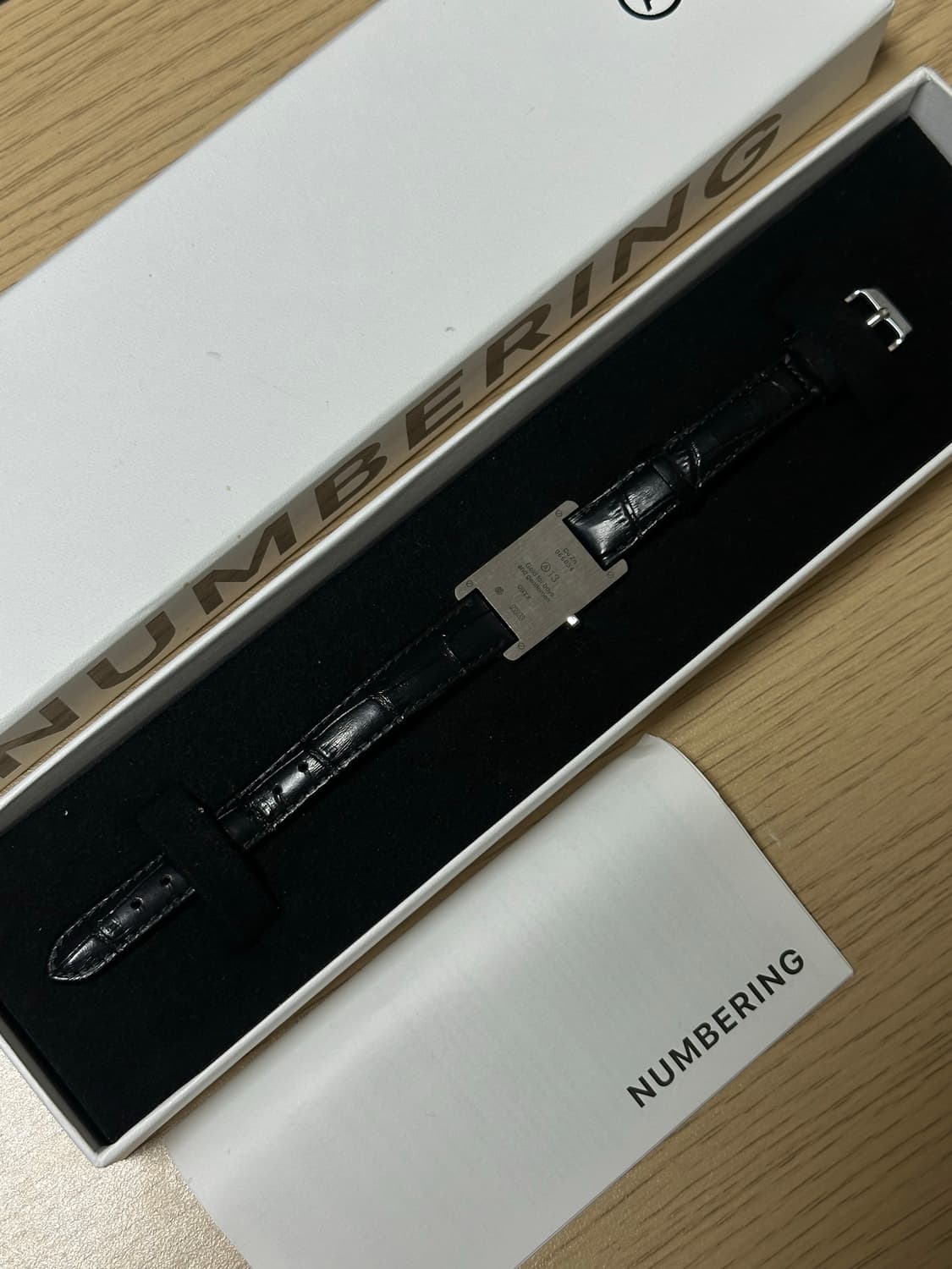 (택포) 넘버링 1901 black/silver SMALL 상품이미지1