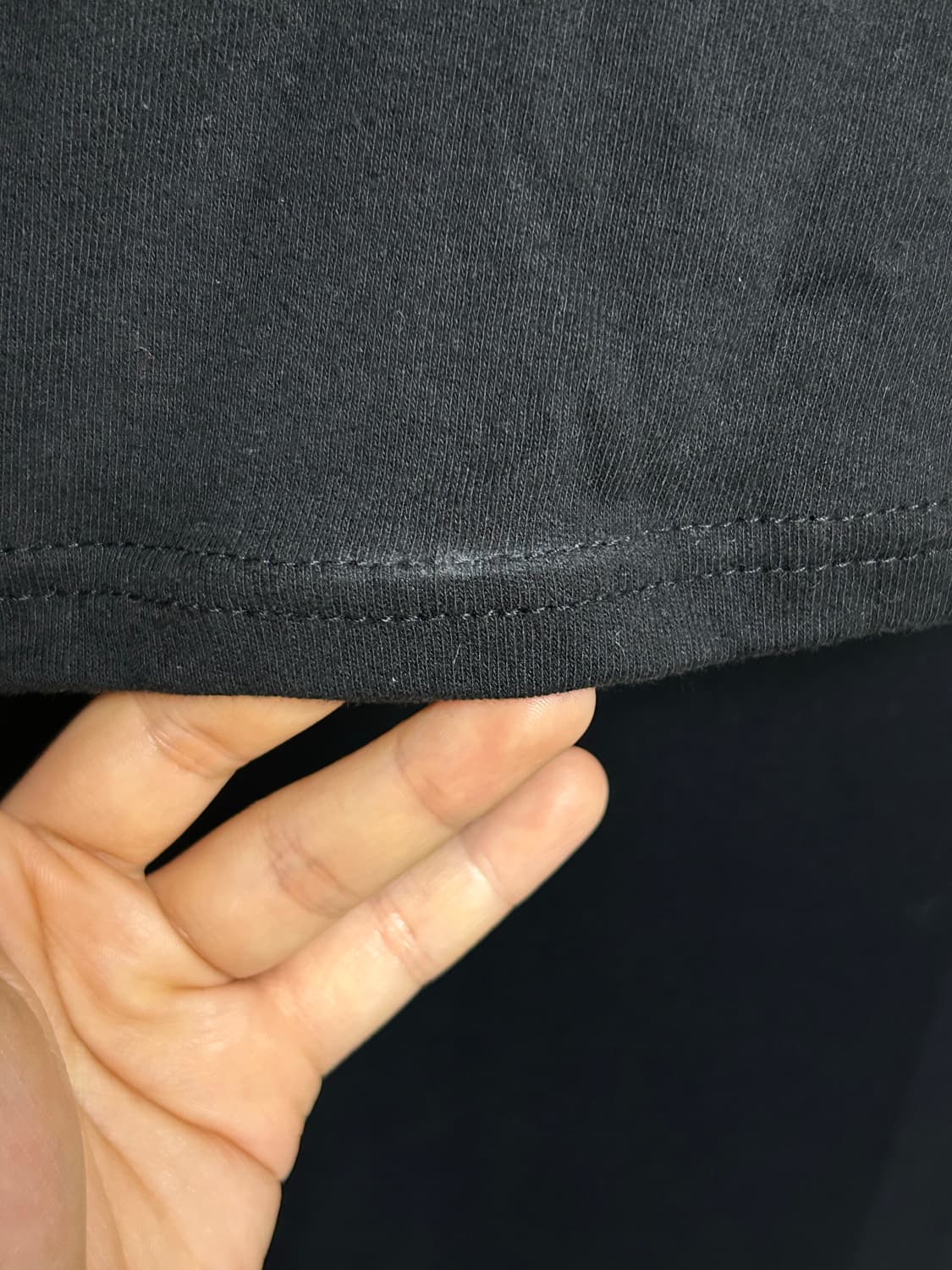 무지 블랙 롱슬리브 상품이미지3