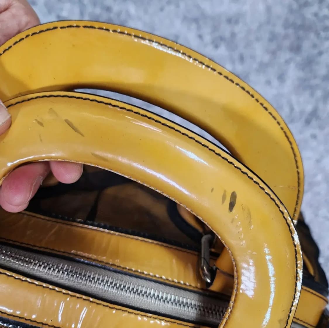 돌체앤가바나 에나멜백 토트백 숄더백 상품이미지5