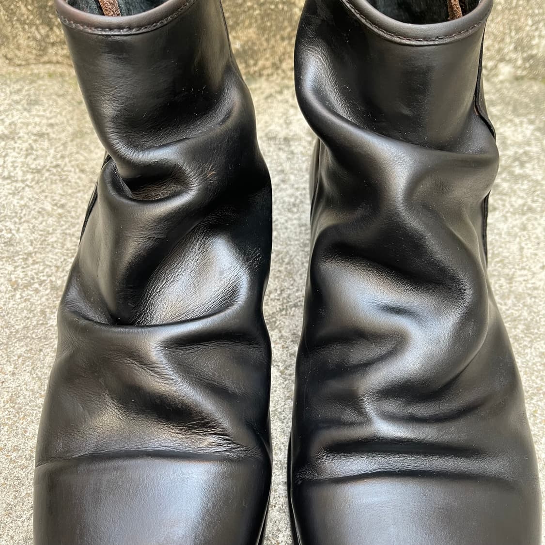 [41] H by Hudson 주름 레더부츠 (260~265) 상품이미지4