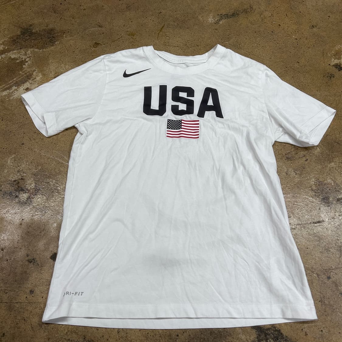 나이키 usa 화이트 흰색 반팔티셔츠 상품이미지2
