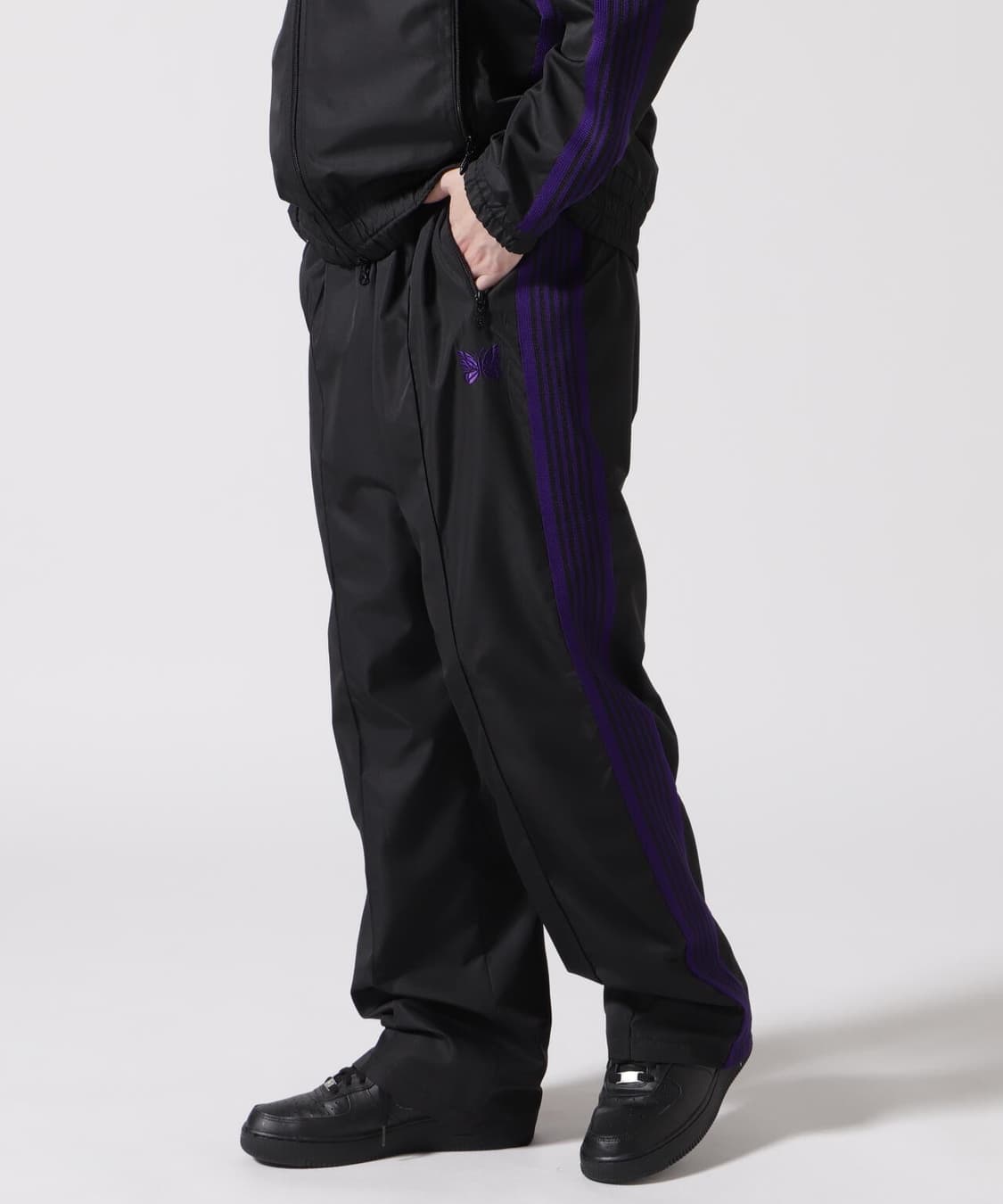 새상품) 니들스x비버 별주한정 블랙 나일론팬츠S 상품이미지10