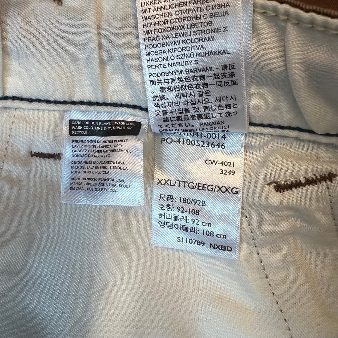 [2XL]리바이스 빅사이즈 치노 워크 팬츠  상품이미지5