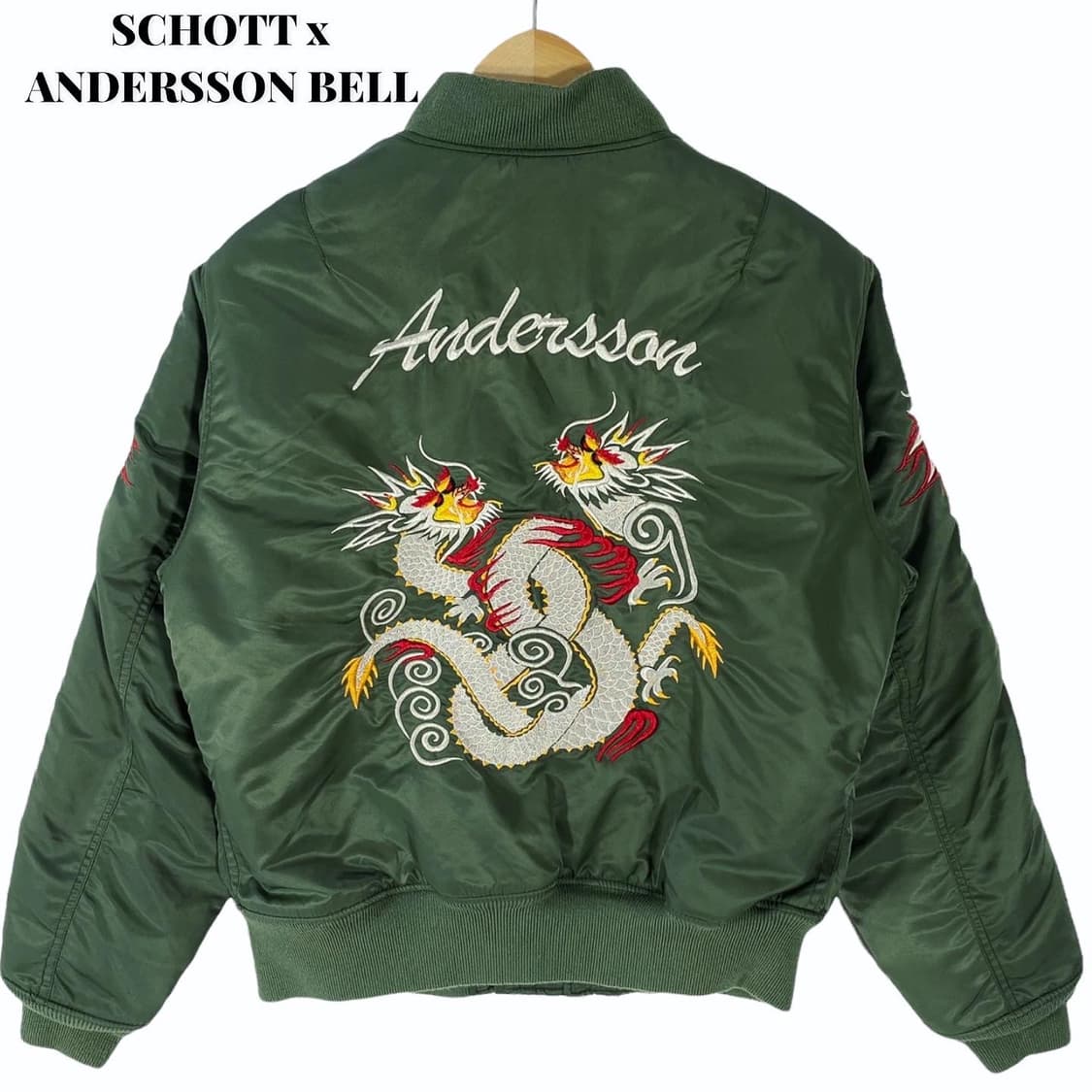 Anderson Bell x Schott ma-1 상품이미지1