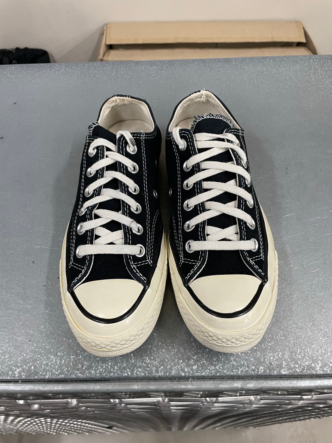 컨버스 척 70 로우 블랙 245 상품이미지5