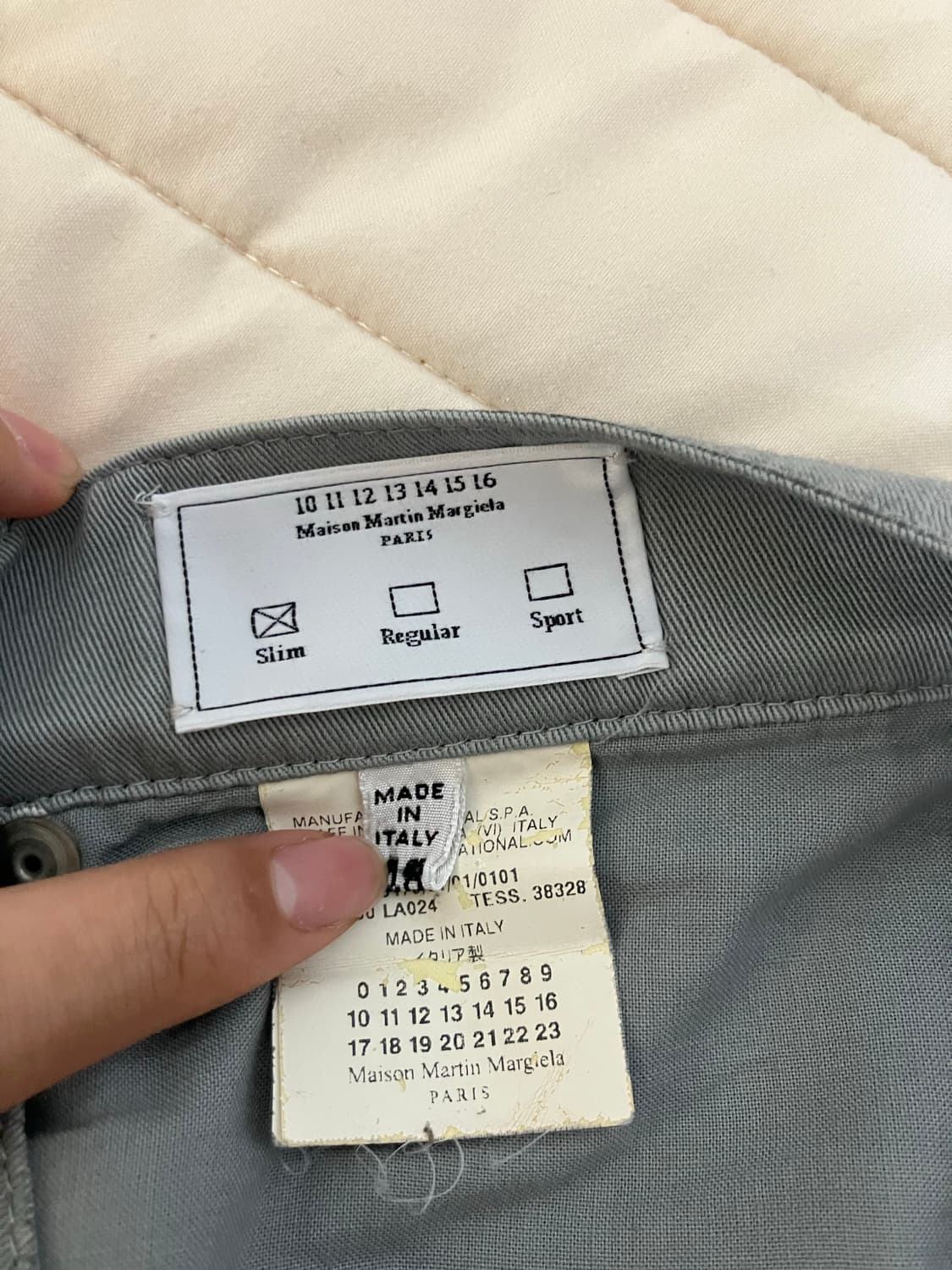 마르지엘라 페인팅 팬츠 48size 상품이미지5