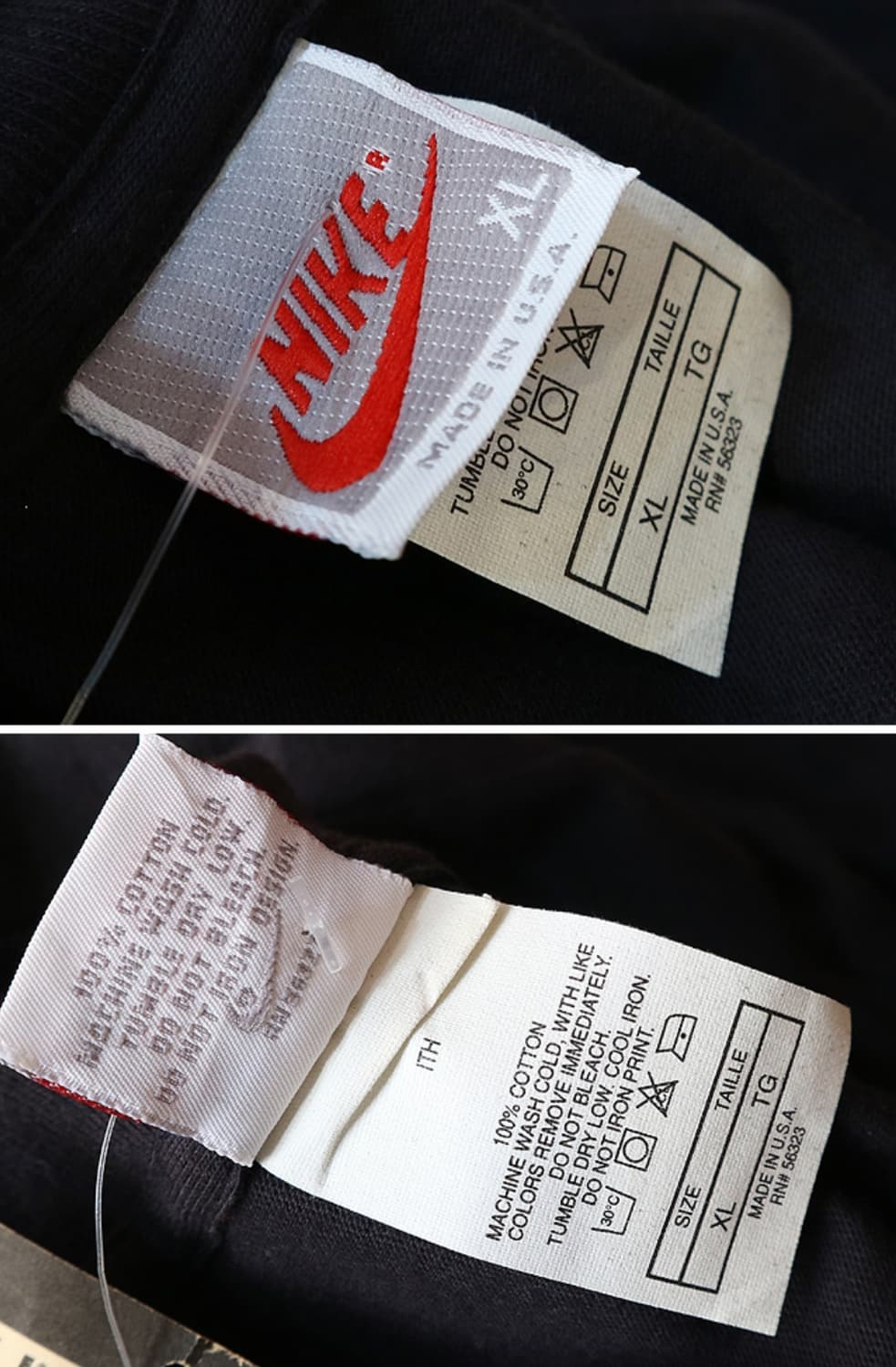 미국산 90S NIKE 나이키 마이클 조던 야구선수 프린팅 빈티지 티 상품이미지8