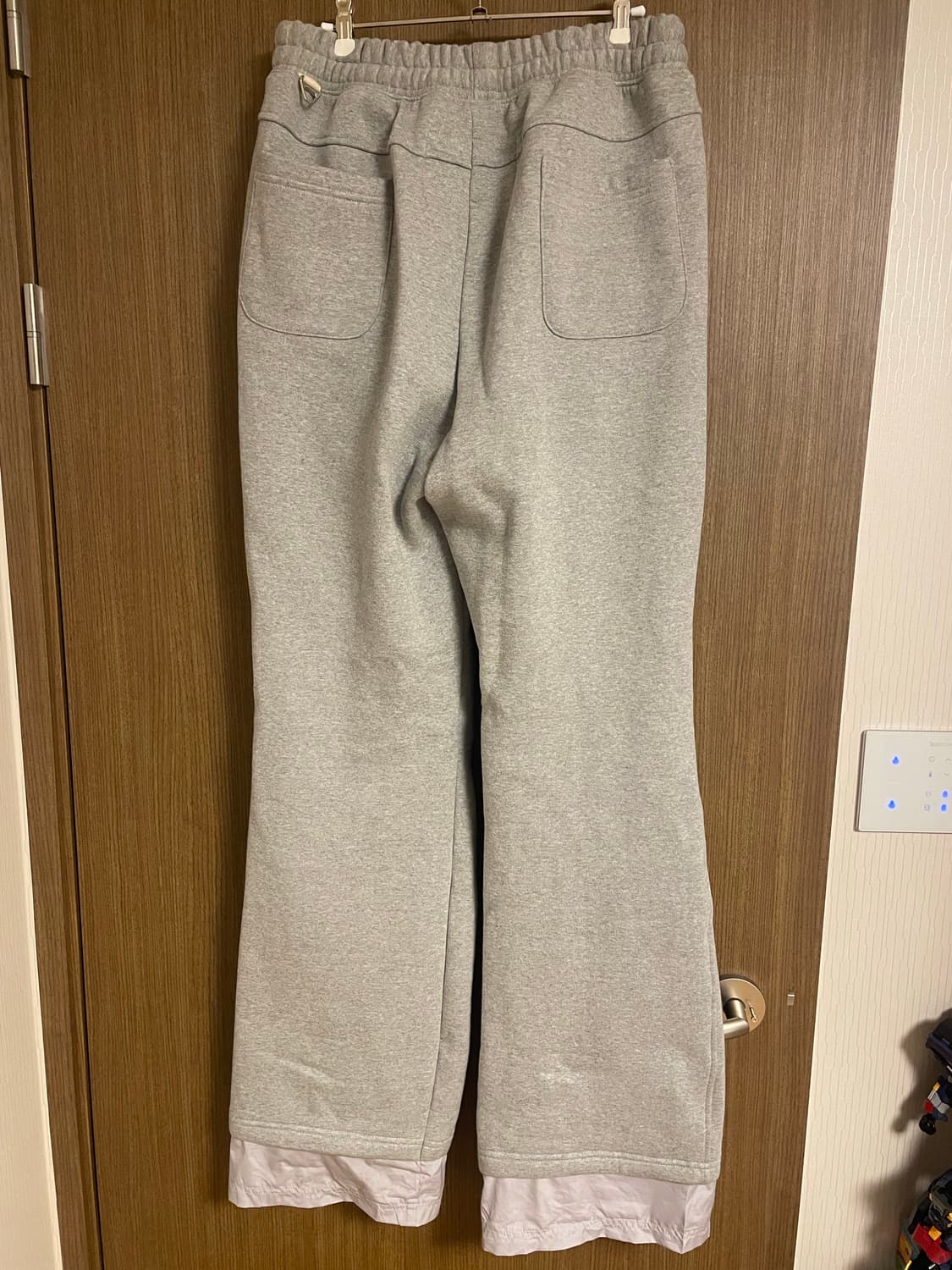 Wapworks W092 플래어 레이어드 스웨트팬츠 상품이미지2