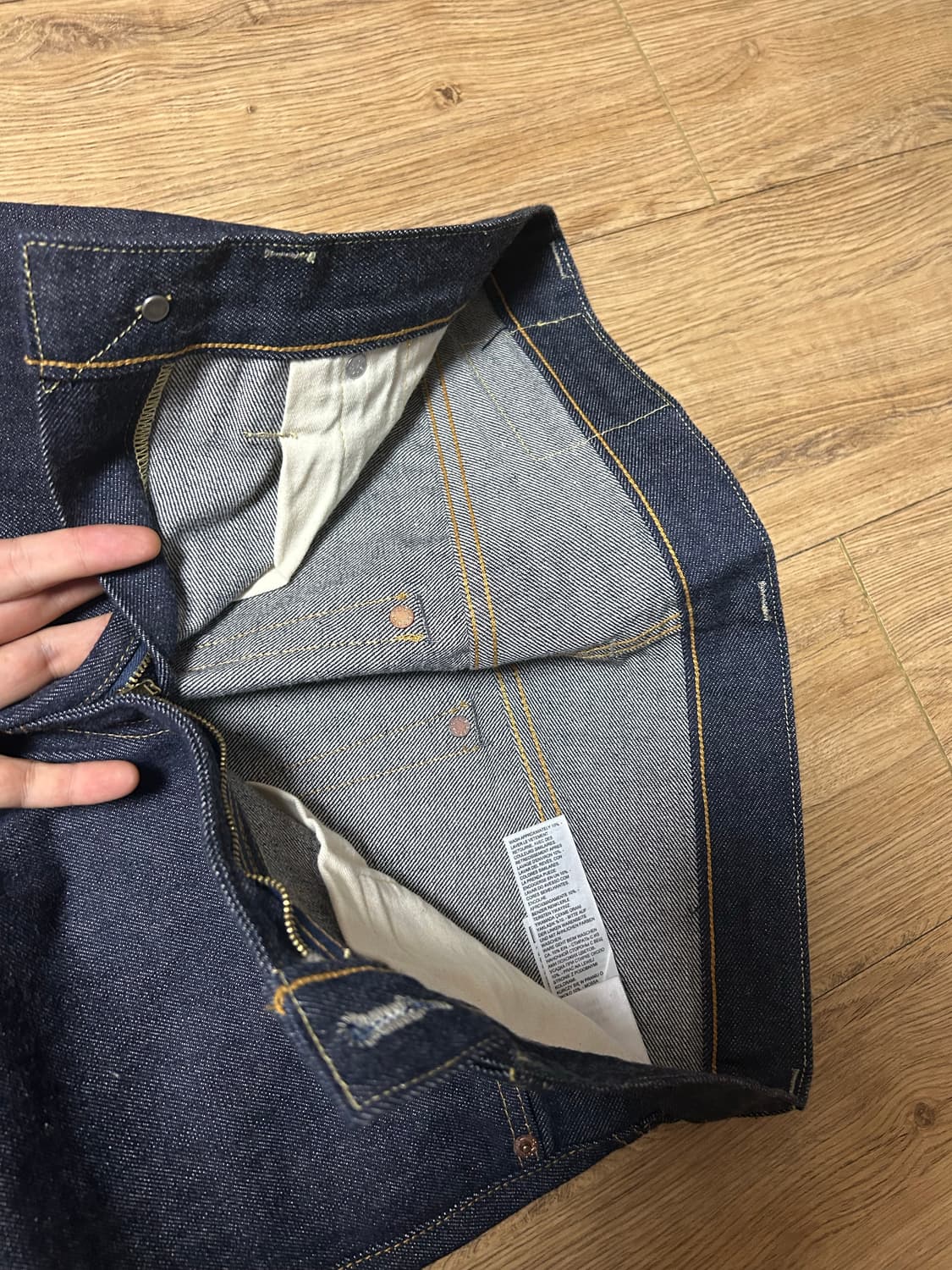 리바이스  1954 501ZXX 셀비지 W32 L34 상품이미지4