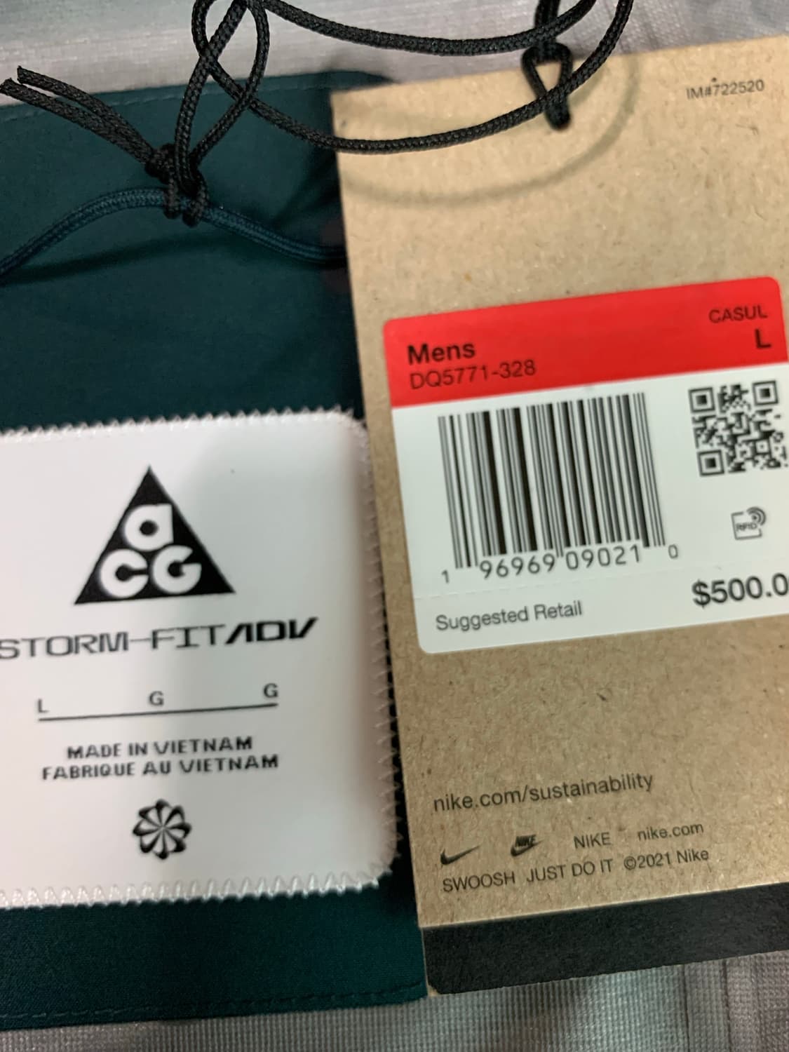 [L] 나이키 acg 스톰핏 adv 미저리릿지 고어텍스 goretex 상품이미지2