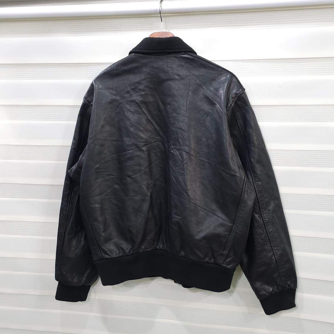 빈티지 쉐비뇽 가죽 봄버 자켓- L 상품이미지6