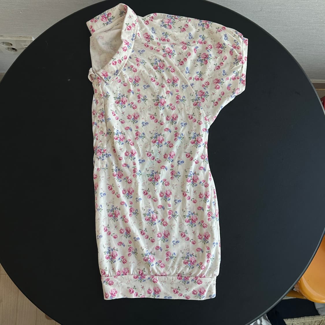vintage floral collared shirt 상품이미지3