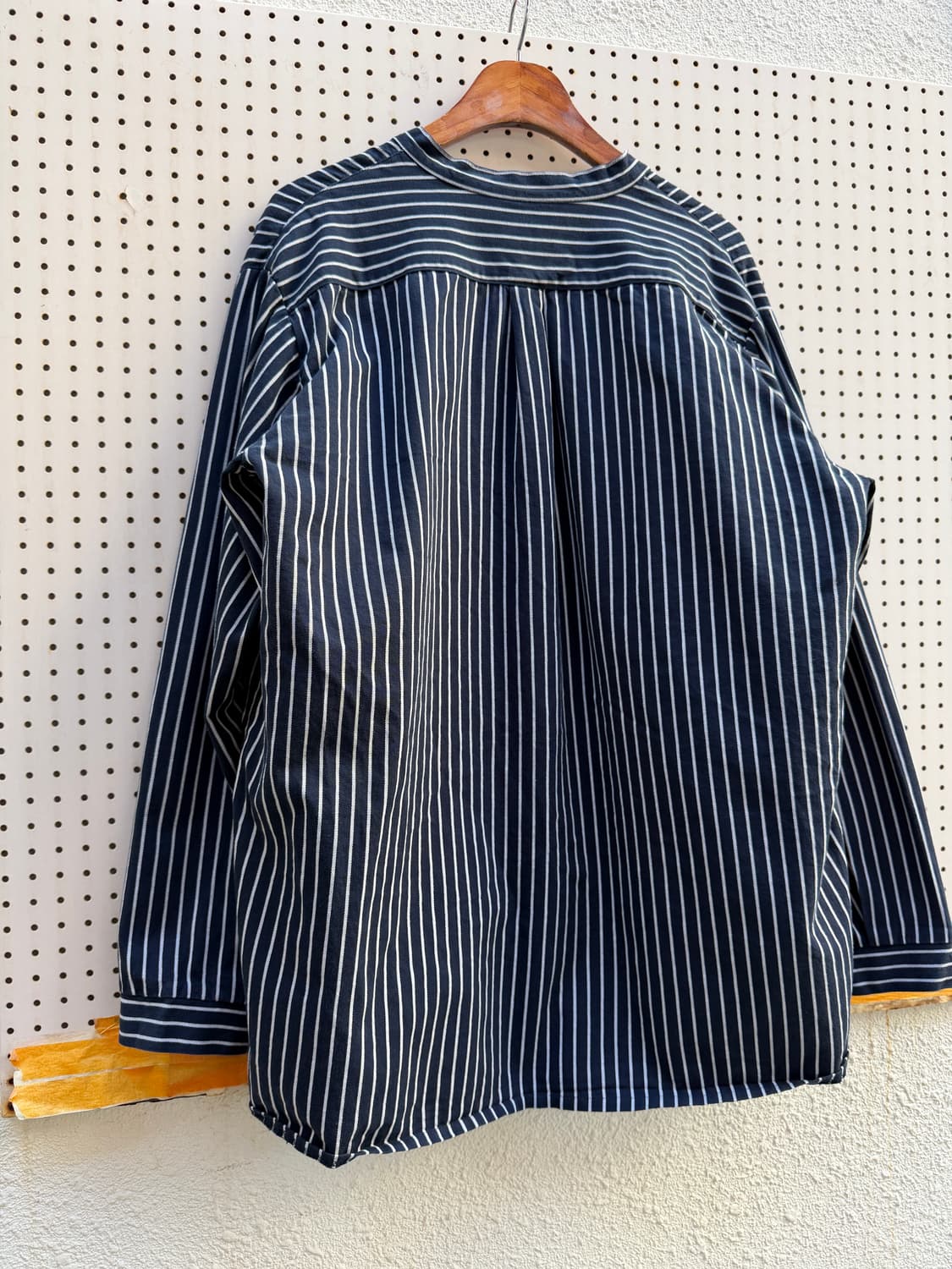 1990s modAS GERMAN NAVY STRIPE 피셔맨스목셔츠 상품이미지9