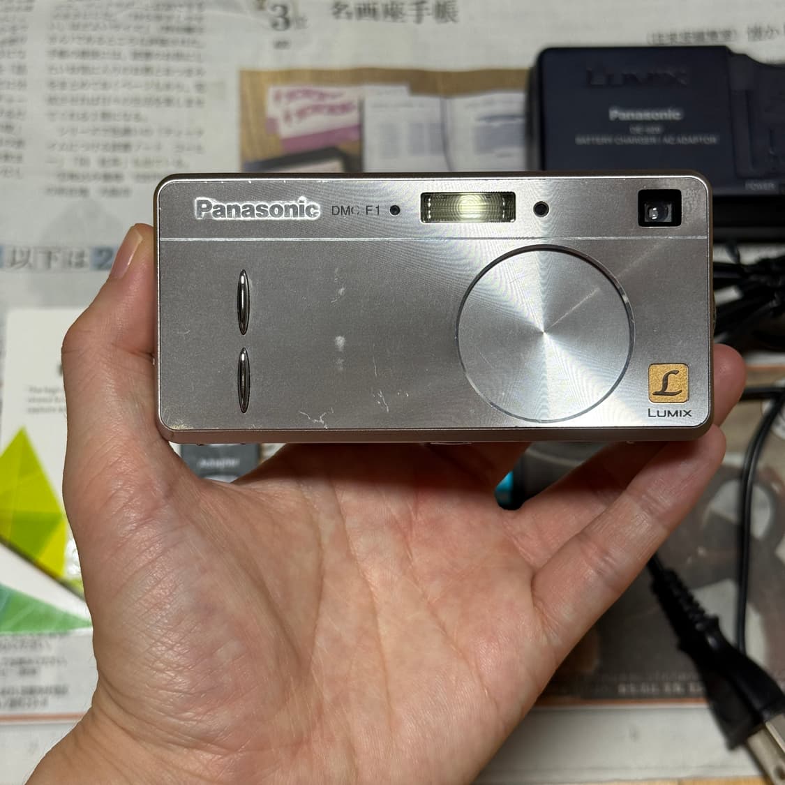 풀구성 파나소닉 LUMIX DMC-F1 파나소닉루믹스 실버디카 빈티지디카 상품이미지2