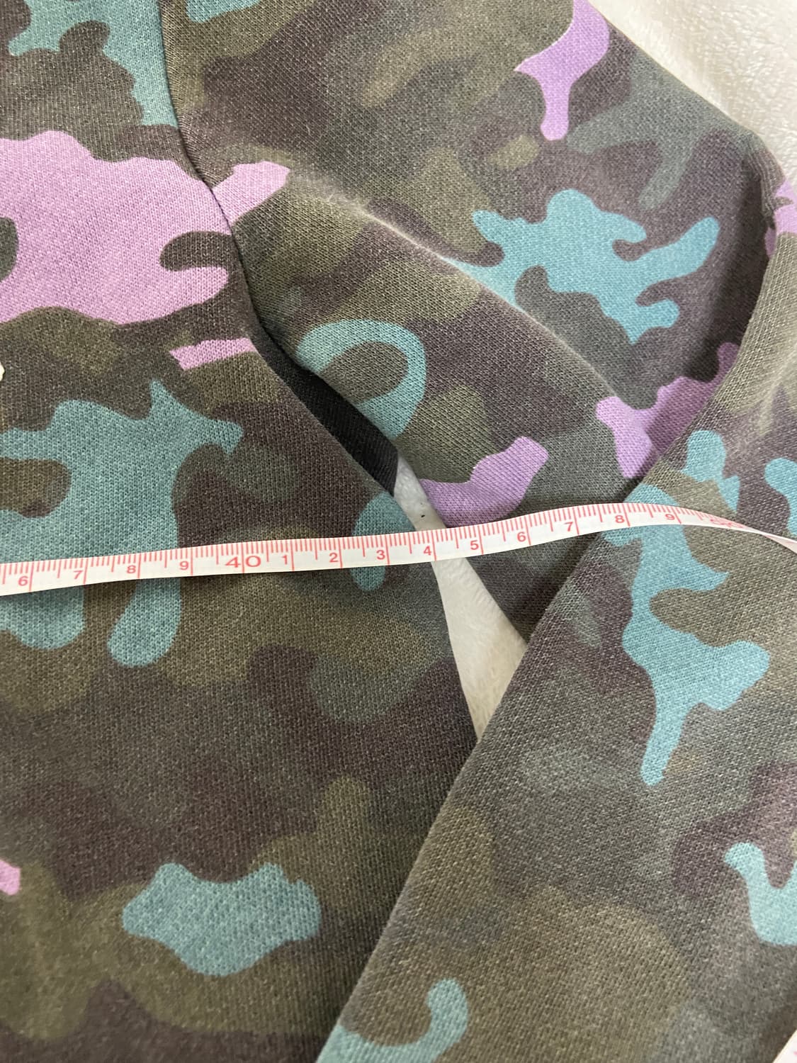 빈티지 반스 카모 맨투맨 vans 상품이미지5