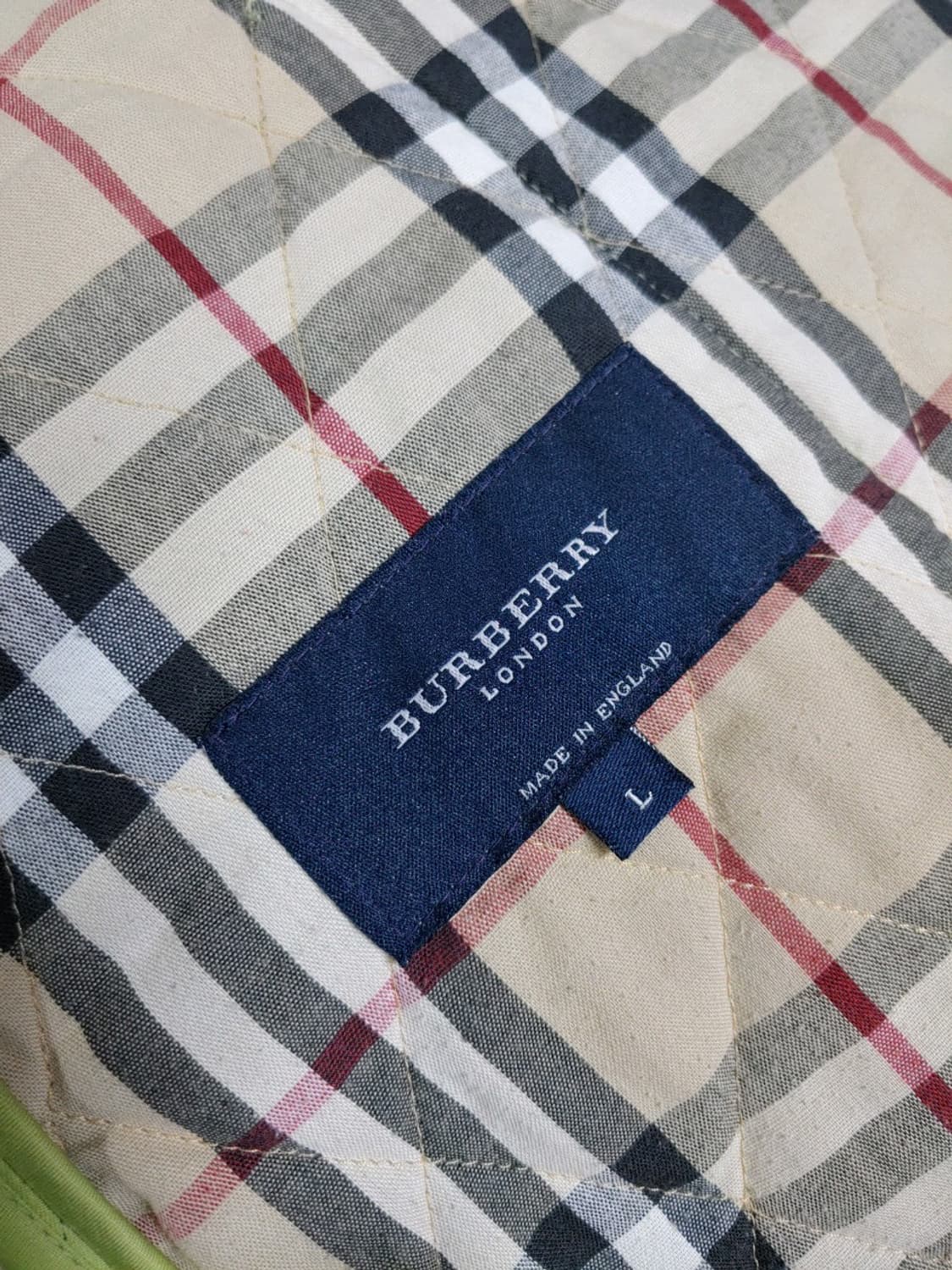 버버리 퀼팅 자켓 오버핏 여성 L 상품이미지5