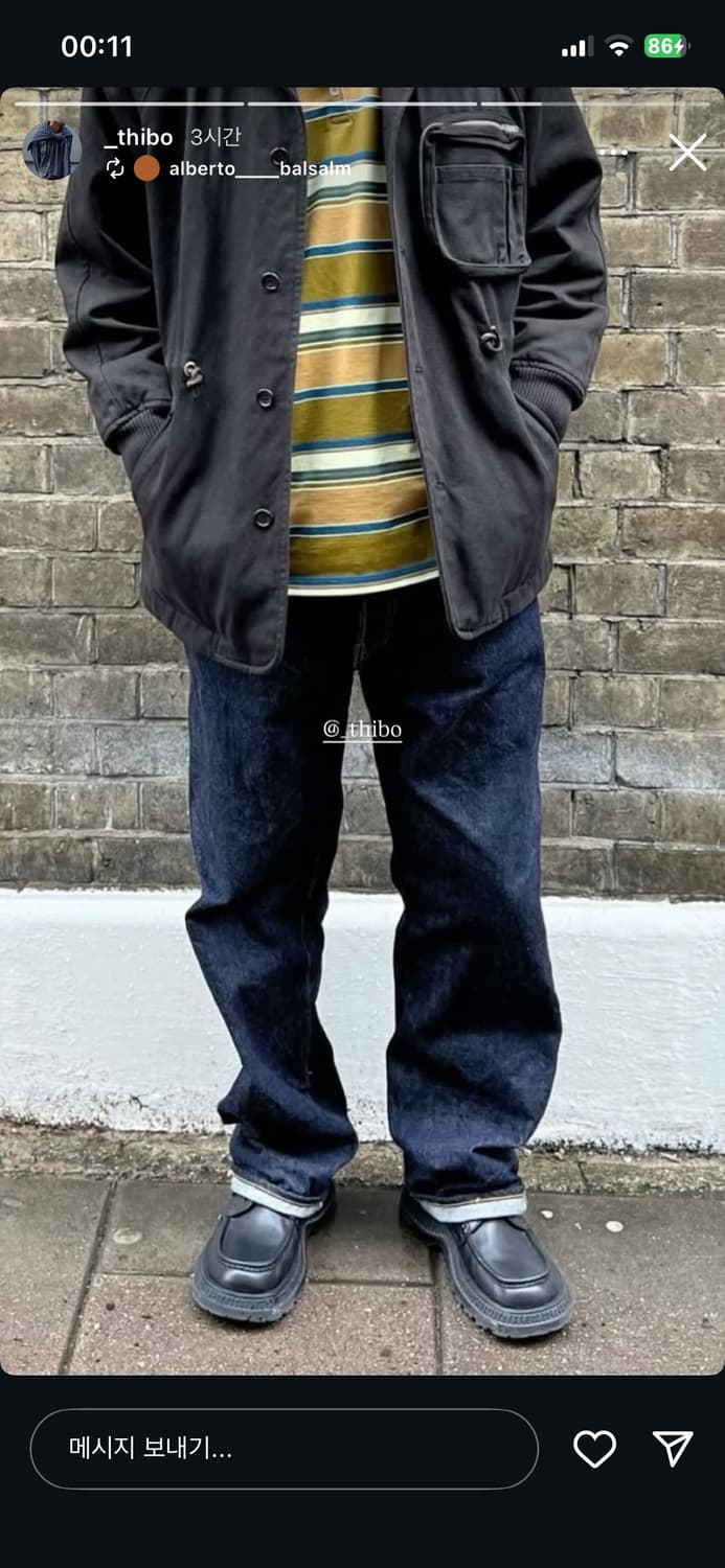 [M] 빈티지 90s 꼼데가르송 옴므 3D 포켓 트윌 자켓 상품이미지7