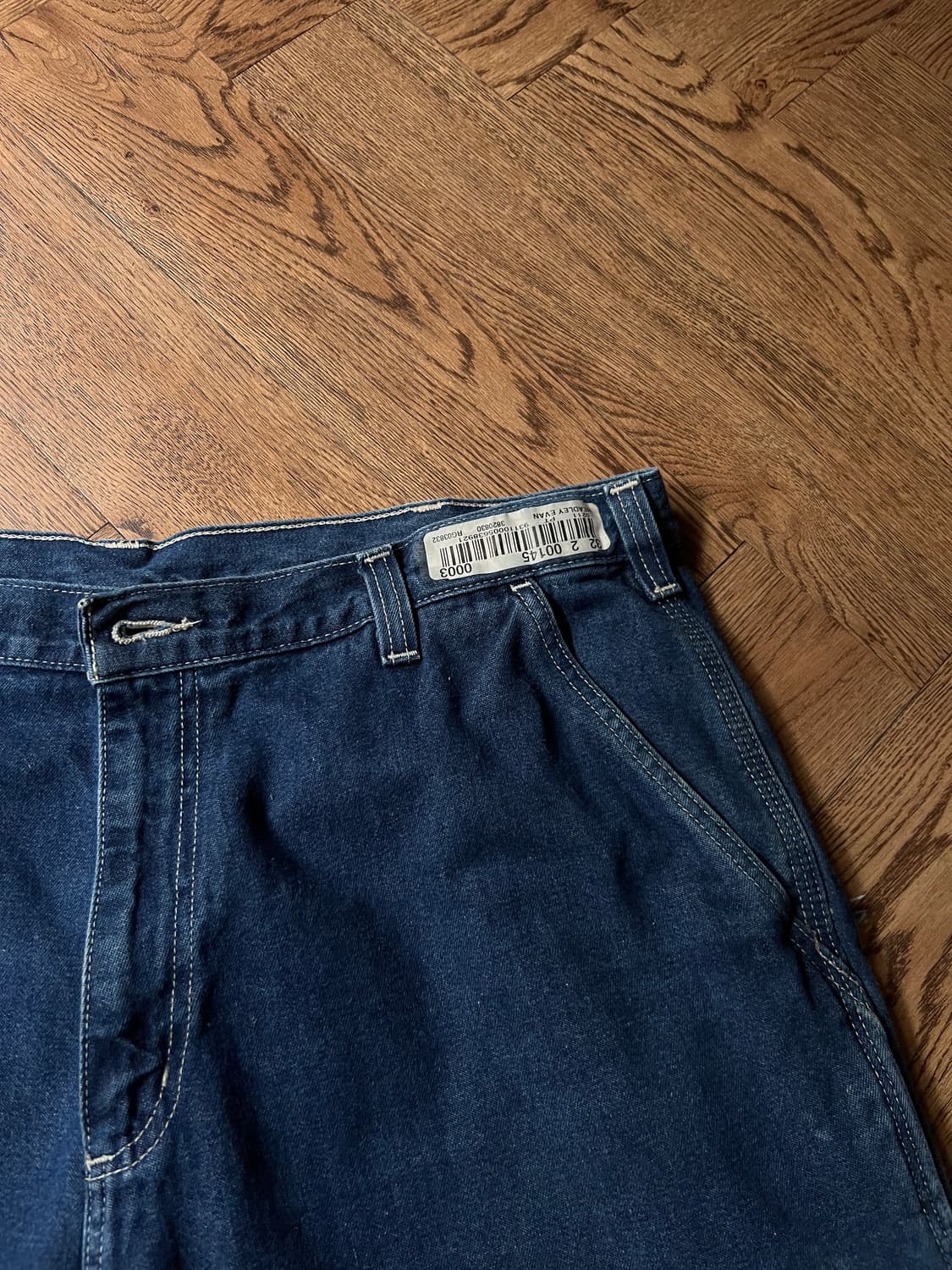 [38]칼하트 USA 더티워싱 싱글니 카펜터 워크 데님 팬츠 상품이미지4