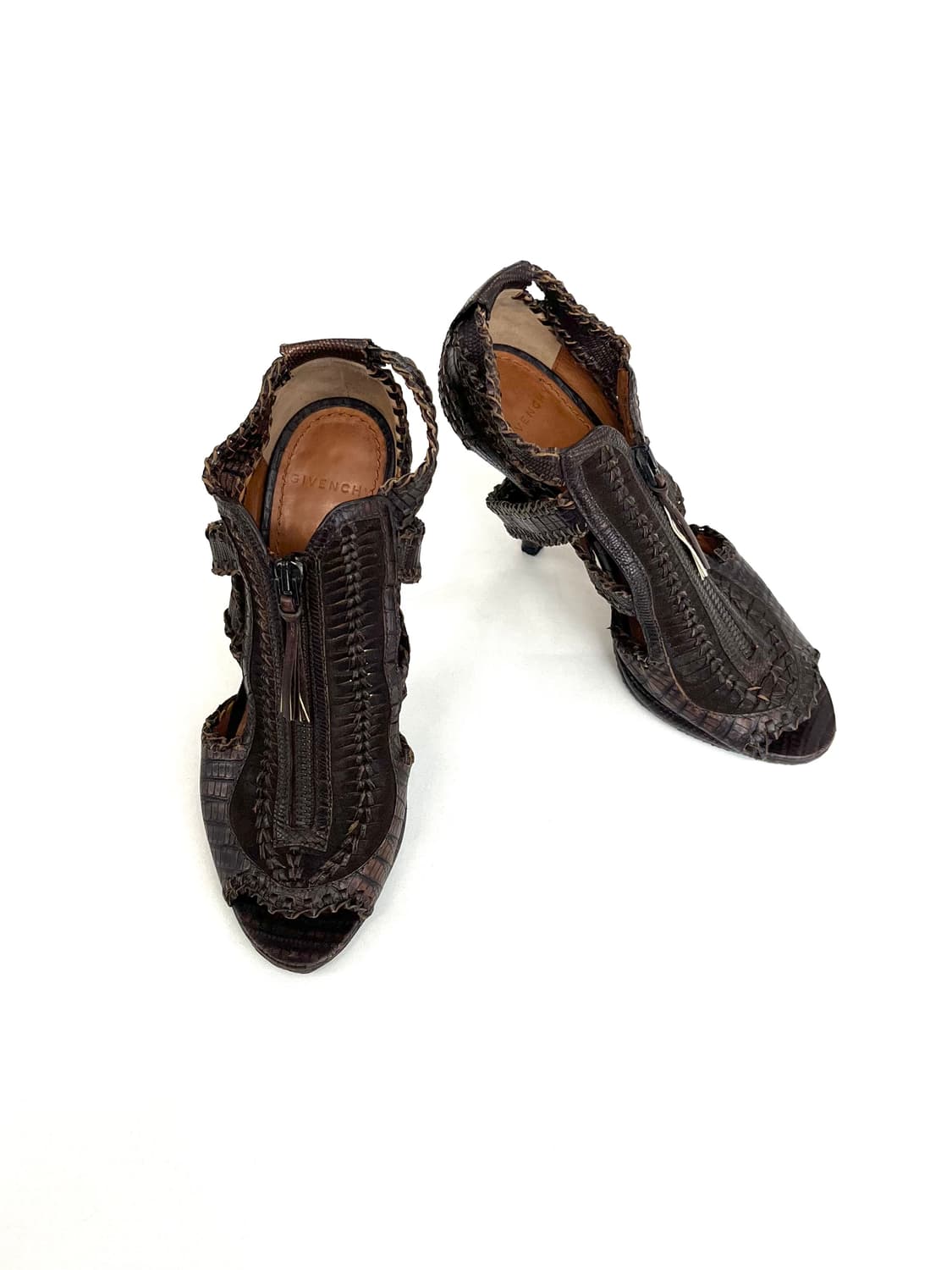 지방시 2010s 리카르도 티시 리자드 레더 힐 상품이미지2