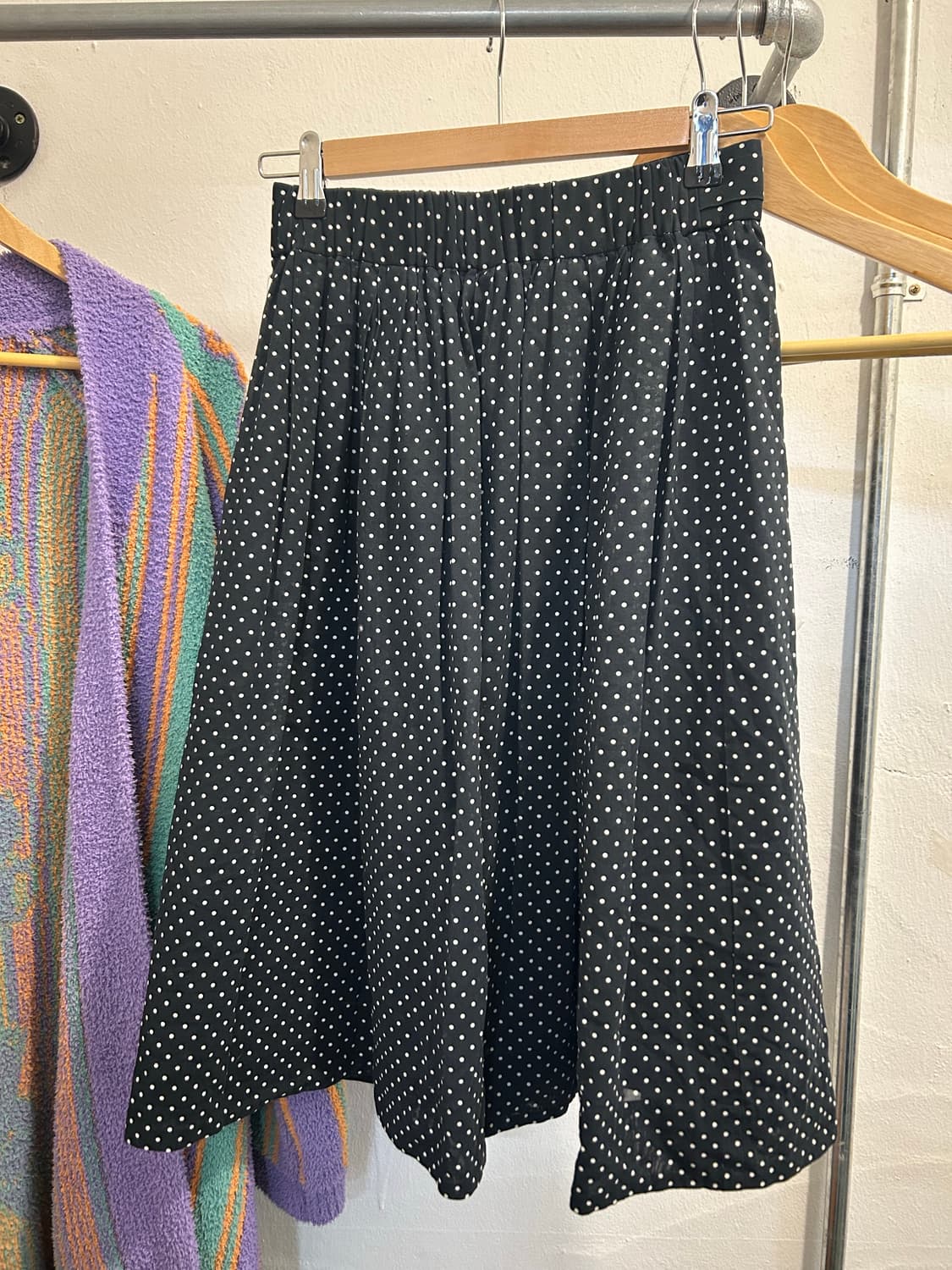 빈티지 폴카 스커트 상품이미지4