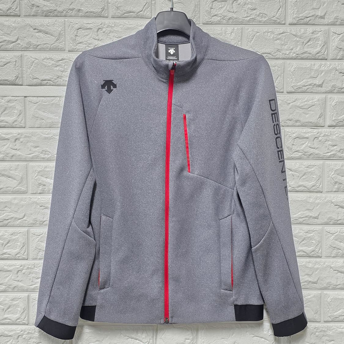 택포) 데상트 남성 저지 집업 자켓 95 상품이미지1