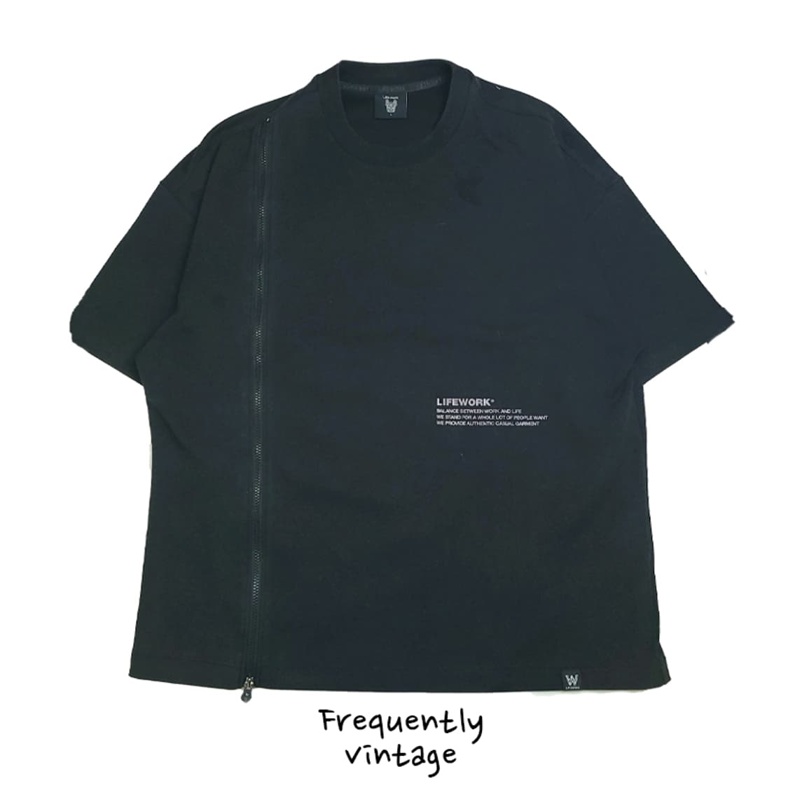 택포]라이프워크 오버핏 반팔 2XL 상품이미지1