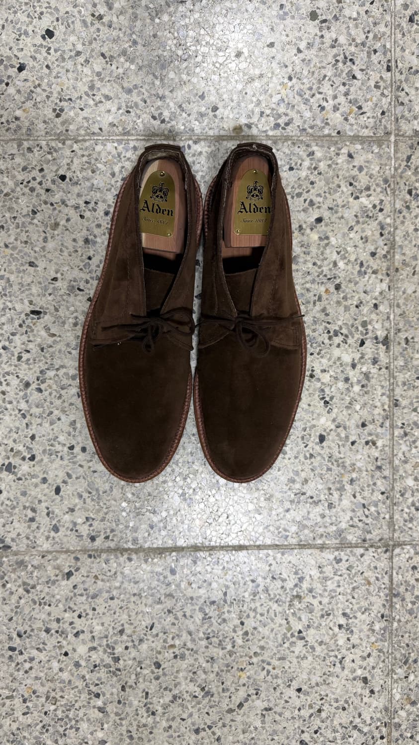 알든 1492 8.5E 스웨이드 브라운 처카부츠 상품이미지1