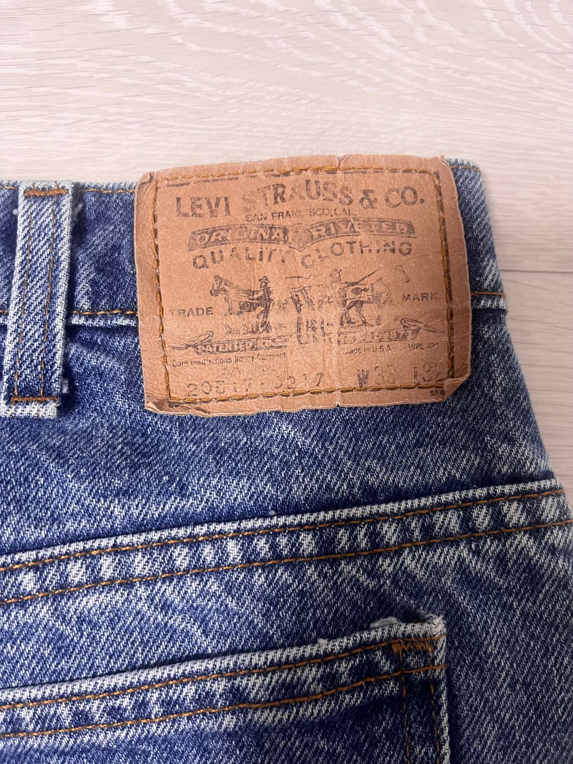 80s Levis 리바이스 517  오렌지탭 ( 38*32 ) 상품이미지4