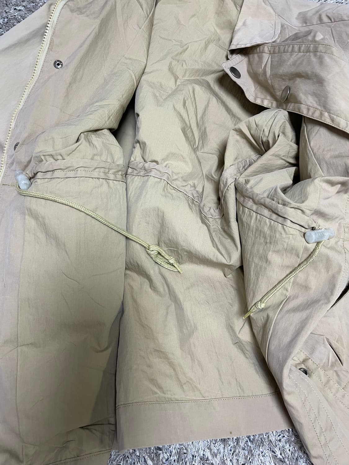 일제 [ixiz] 베이지 사파리자켓 사이즈 105~110 상품이미지7