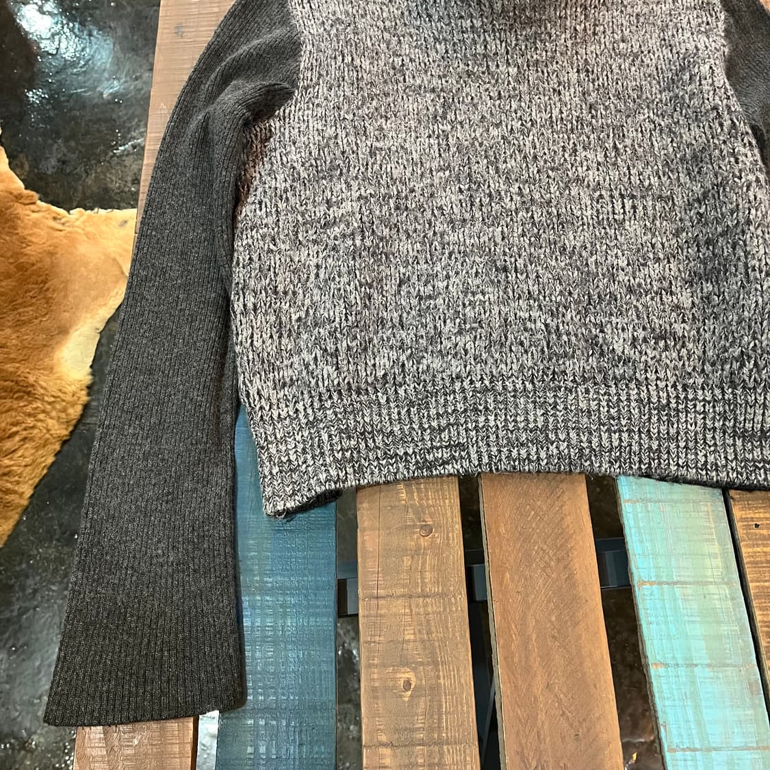 D&G 돌체앤가바나 아가일 청키 터틀넥 상품이미지3