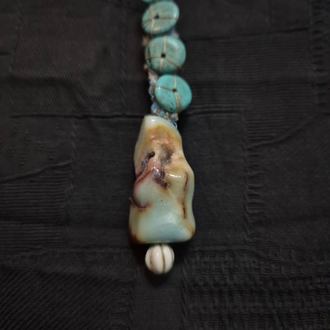 왼-아마조나이트 오-라피스라줄리 열쇠고리 상품이미지4