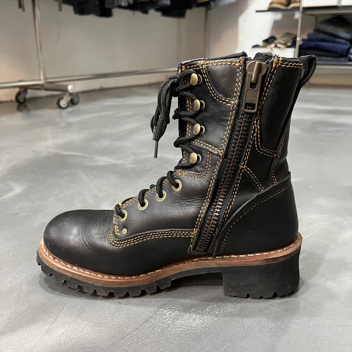  할리데이비슨 컴뱃 라이더 부츠 y15210 상품이미지6