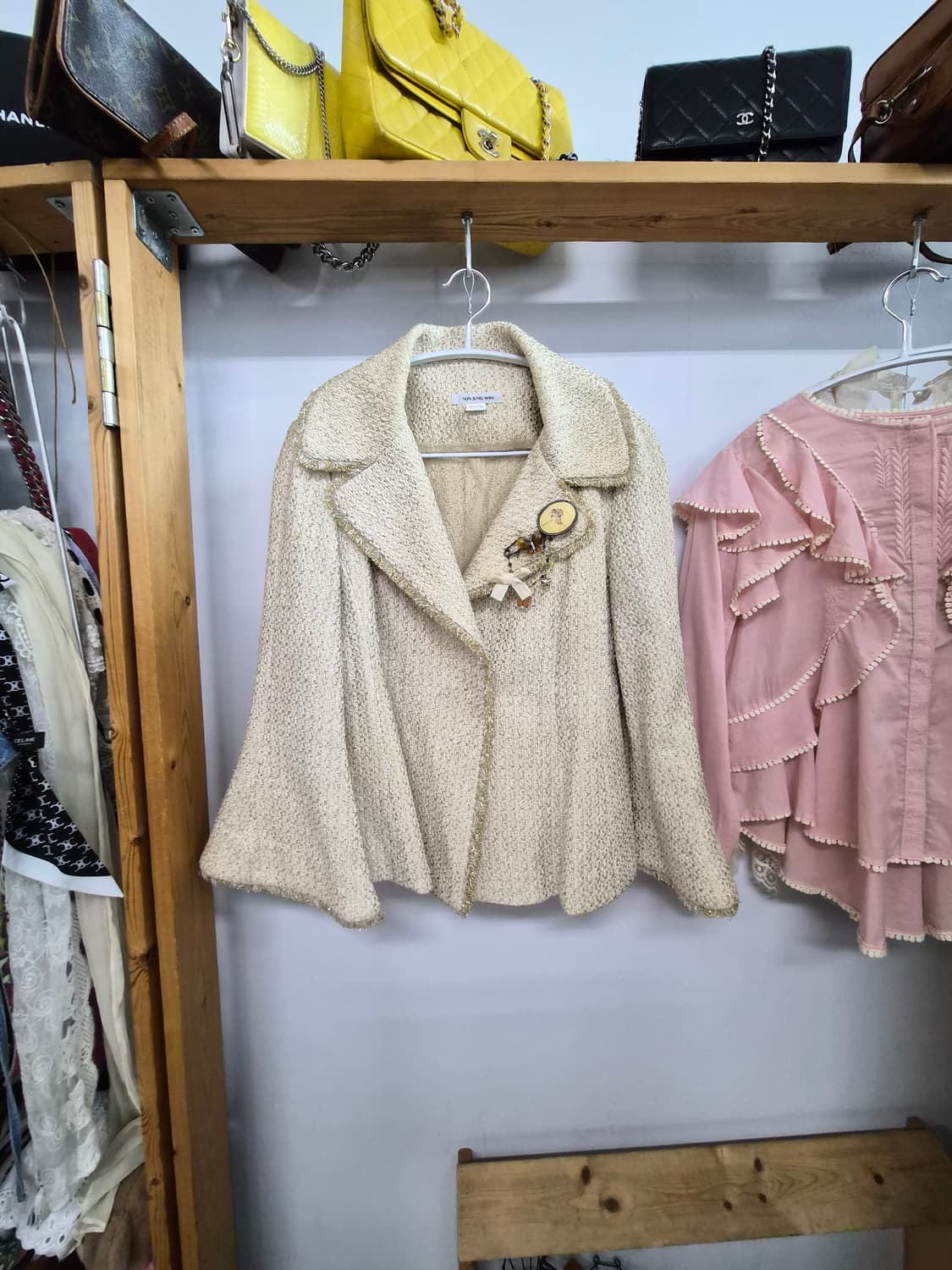 손정완 플레어 트위드자켓 상품이미지2