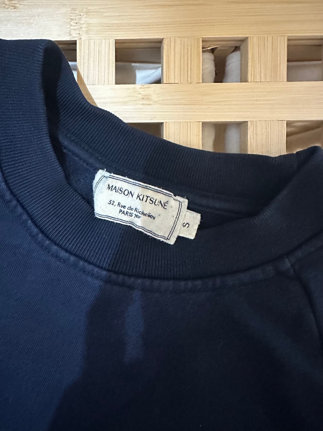 메종키츠네 맨투맨 s 상품이미지3