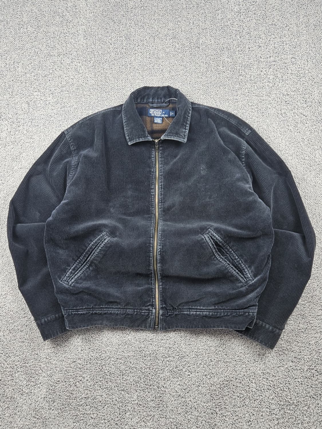 90's 폴로랄프로렌 코듀로이 스윙탑 블루종 자켓 ( M )/ 10301 상품이미지1